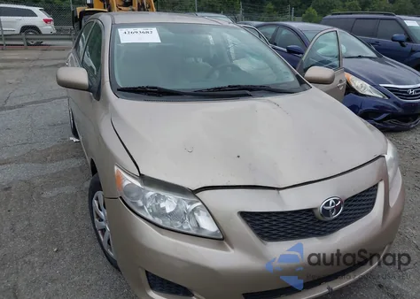 2010 Toyota Corolla Le z USA, uszkodzony, nr VIN 2T1BU4EE8AC386344